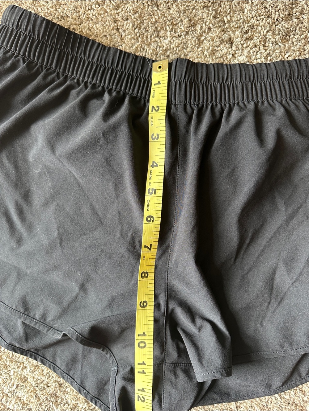Athleta Black Speedwork Performance Shorts Medium - Picture 7 of 9